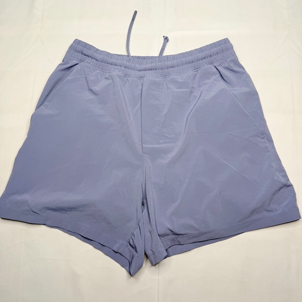 Lululemon Men’s Pace Breaker Shorts Lined 5” sz Medium Peri Purple Blue M7AUPS - Picture 3 of 6